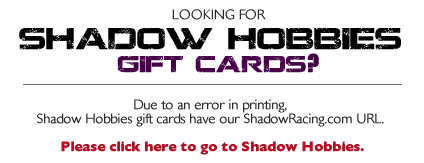 Shadow Hobbies Gift Card